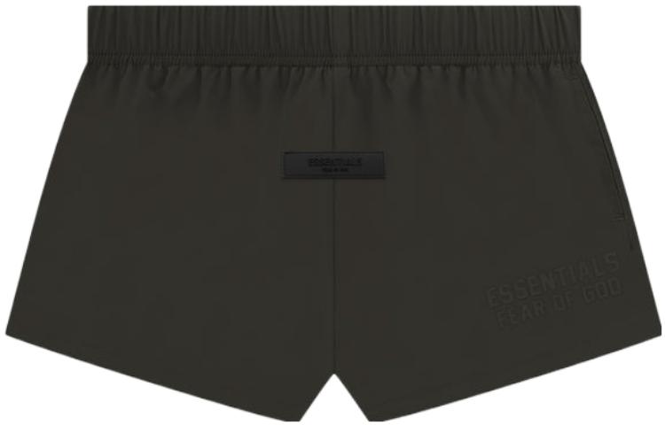 Fear Of God Essentials Running Nylon Short ‘Off Black’