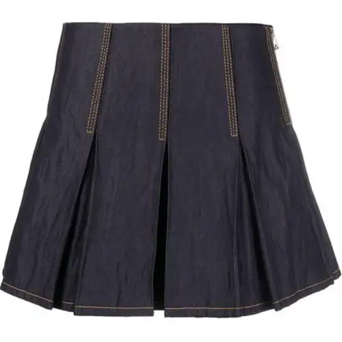 Bottega Veneta Pleated Mini Skirt