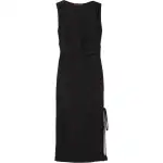 GUCCI Silk Crêpe Dress With Embroidery