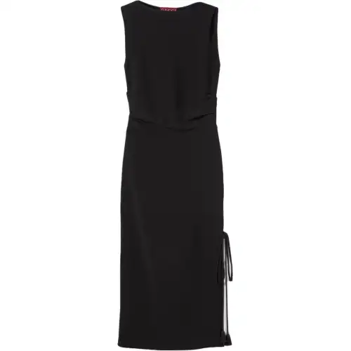 GUCCI Silk Crêpe Dress With Embroidery
