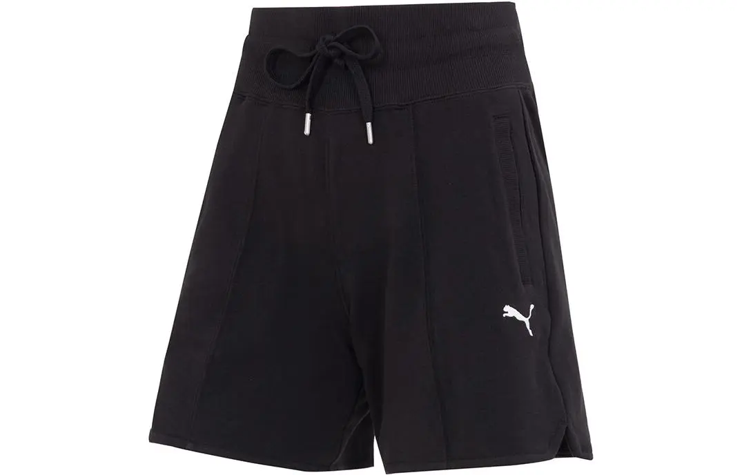 PUMA Sports Shorts Women's Black Moderate Tight Pants