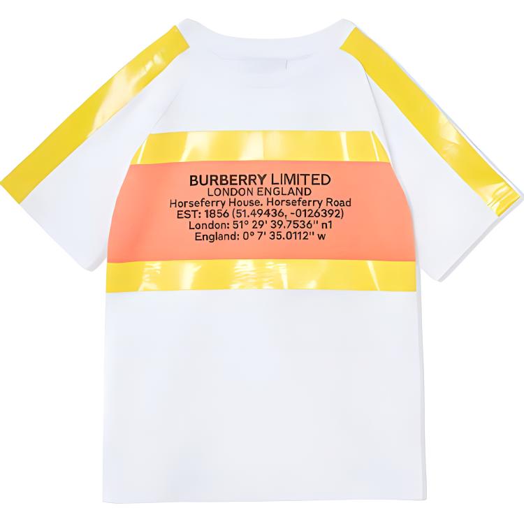 Женская футболка Burberry T (белая)