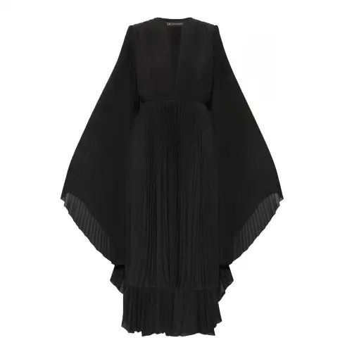 Balenciaga Pleated Maxi Dress