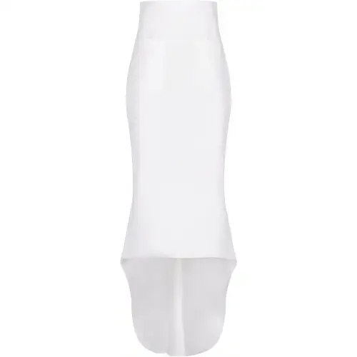 Prada fluted midi skirt