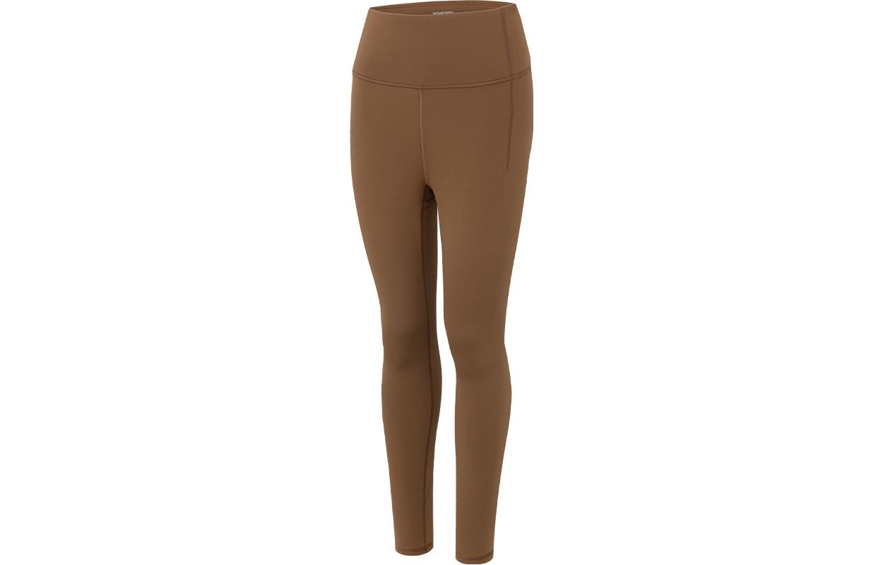 Saucony Sports Pants Women’s Khaki Brown Moderate