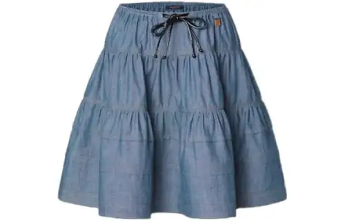 LOUIS VUITTON Casual Short Skirts Women's Blue