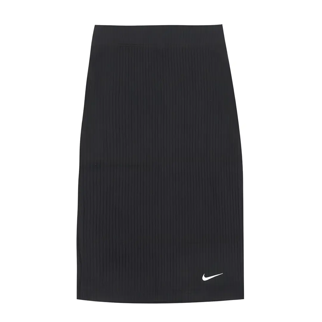 Nike Sportswear As W Nsw Rib Jrsy Skirt Black