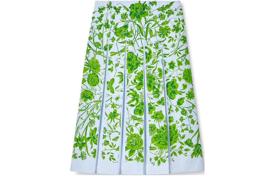 GUCCI Lido FW24 Casual Long Skirt Women's Multicolor