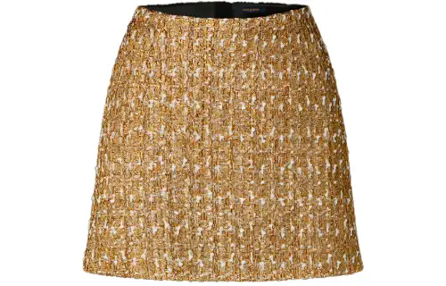 LOUIS VUITTON Casual Short Skirts Women's Yellow