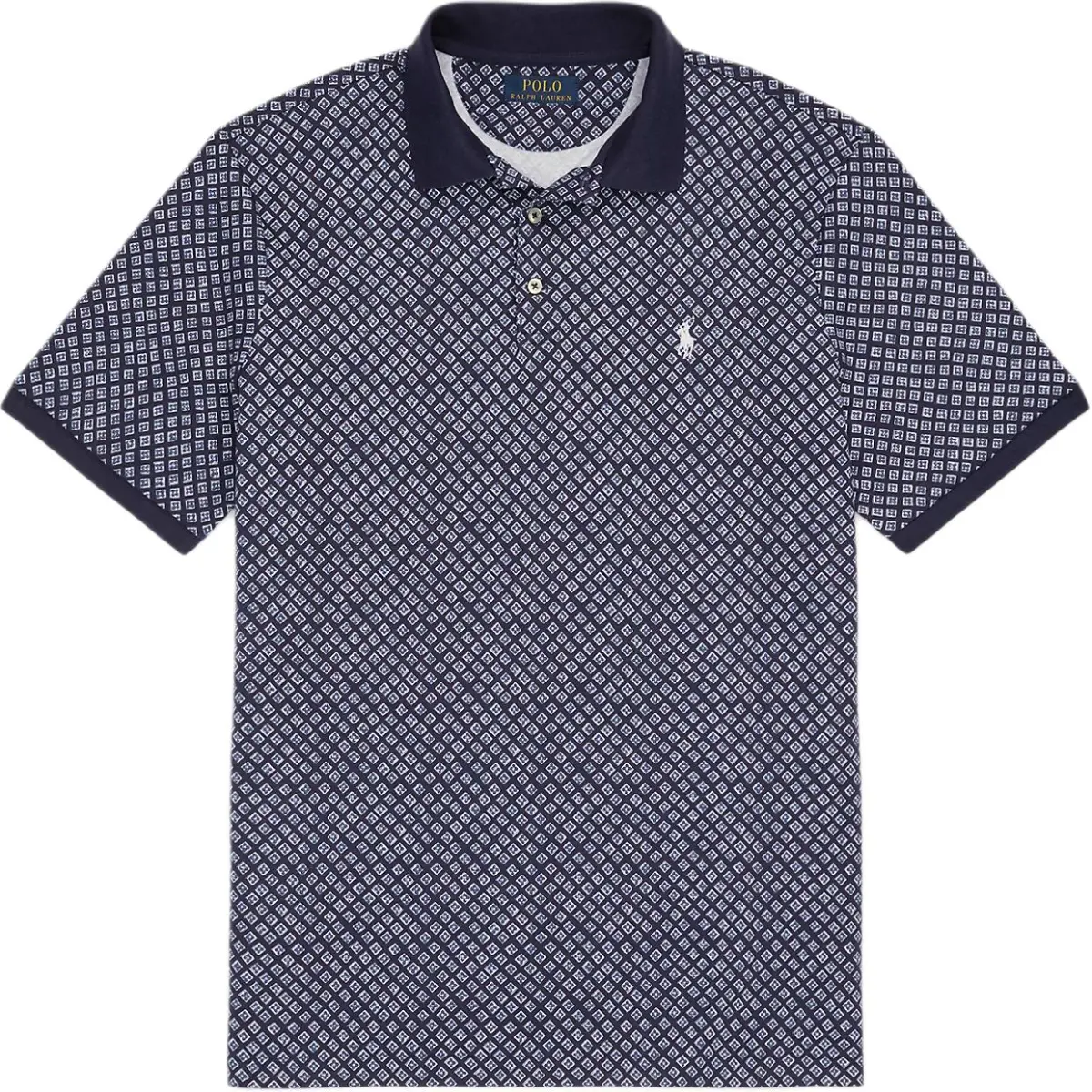 Polo Ralph Lauren Polo Shirt Custom Slim Fit Men's Marine Blue