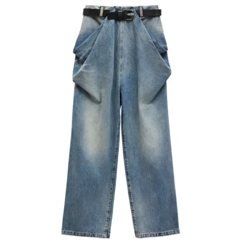 LOEWE Draped Jeans In Denim