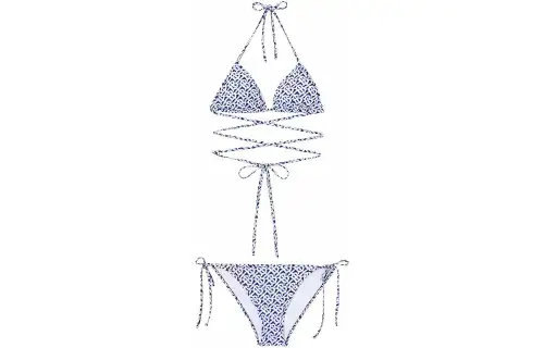 Burberry Women's Bikini Sapphire Blue