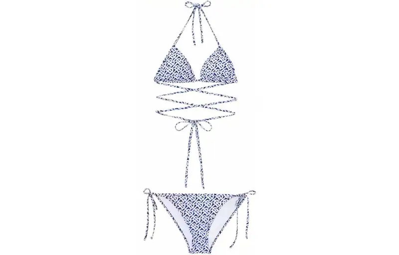 Burberry Women's Bikini Sapphire Blue