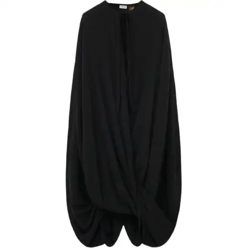 LOEWE SS25 Sleeveless Dress Women's Black