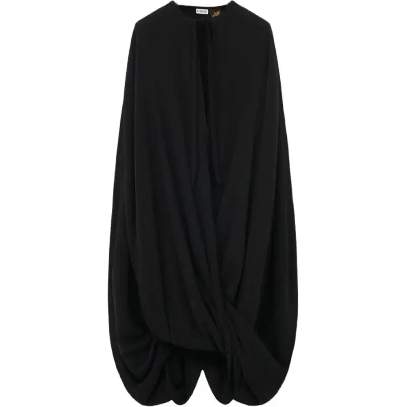 LOEWE SS25 Sleeveless Dress Women's Black