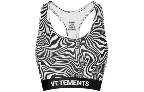 Vetements Sports Underwear Women's Black Moderate