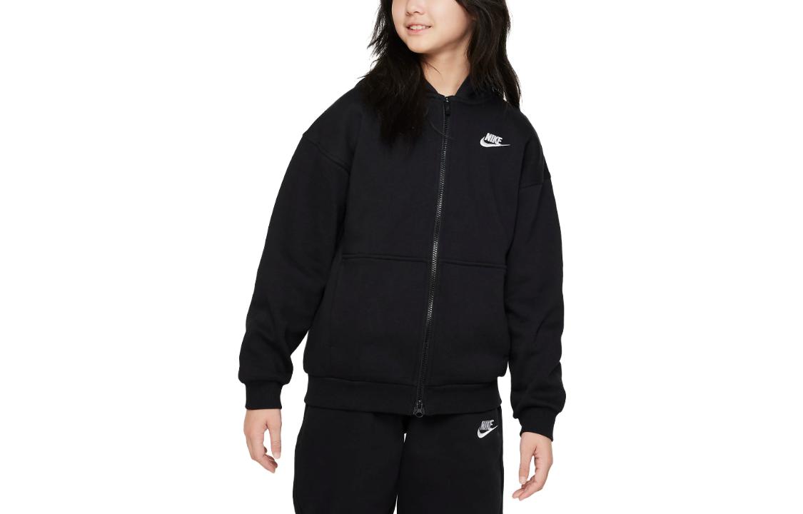 Худи Nike Sportswear Club Fleece (черное)