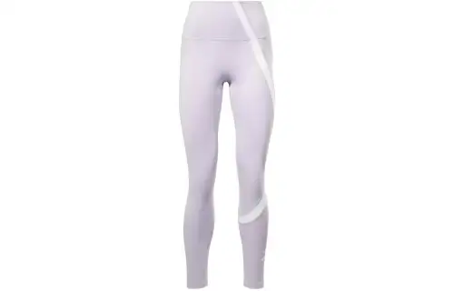 Reebok ID TRAIN BIG LOGO TIGHT Sports Pants Women's Purple