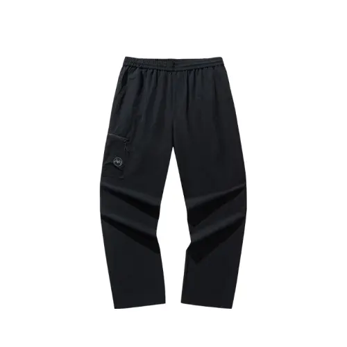 Anta Life Collection Casual Pants Unisex Basic Black