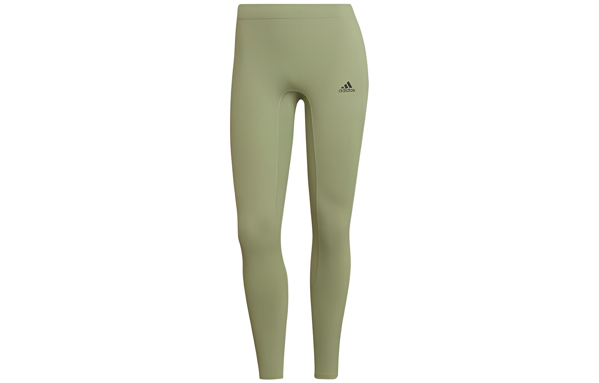 Женские леггинсы adidas Fitness Leggings (зеленые)