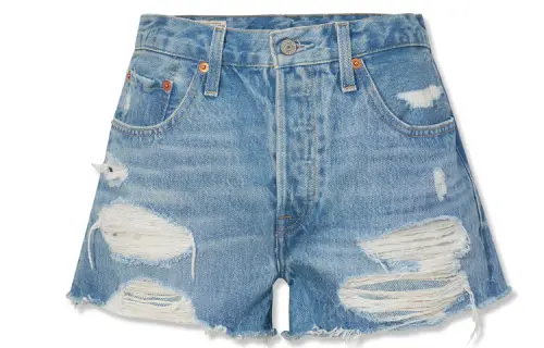 Levis Short denim skirt, blue shorts