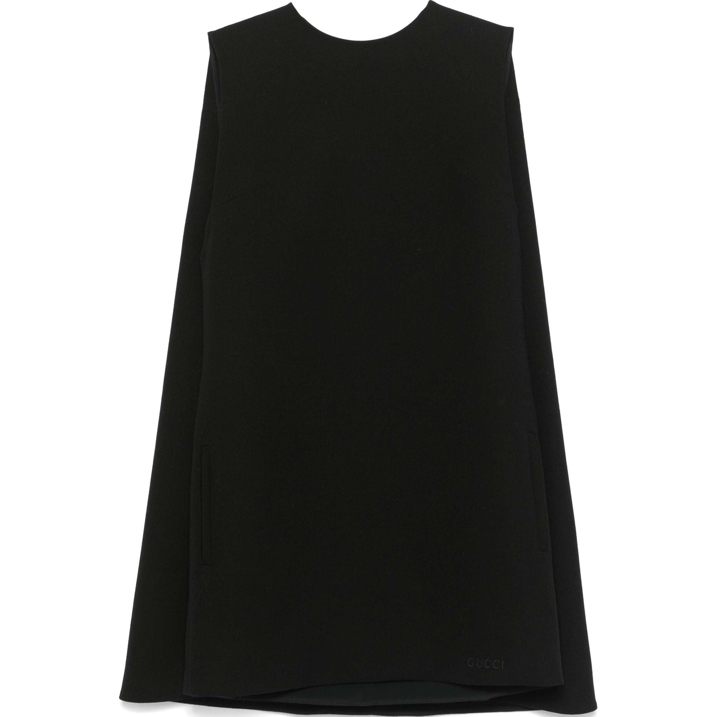 GUCCI Wool Crepe Mini Dress