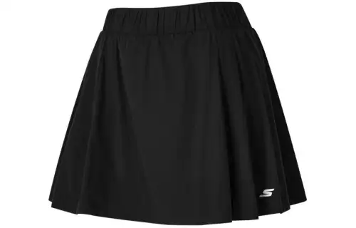 Skechers SS24 Casual Short Skirts Women's Carbon Black