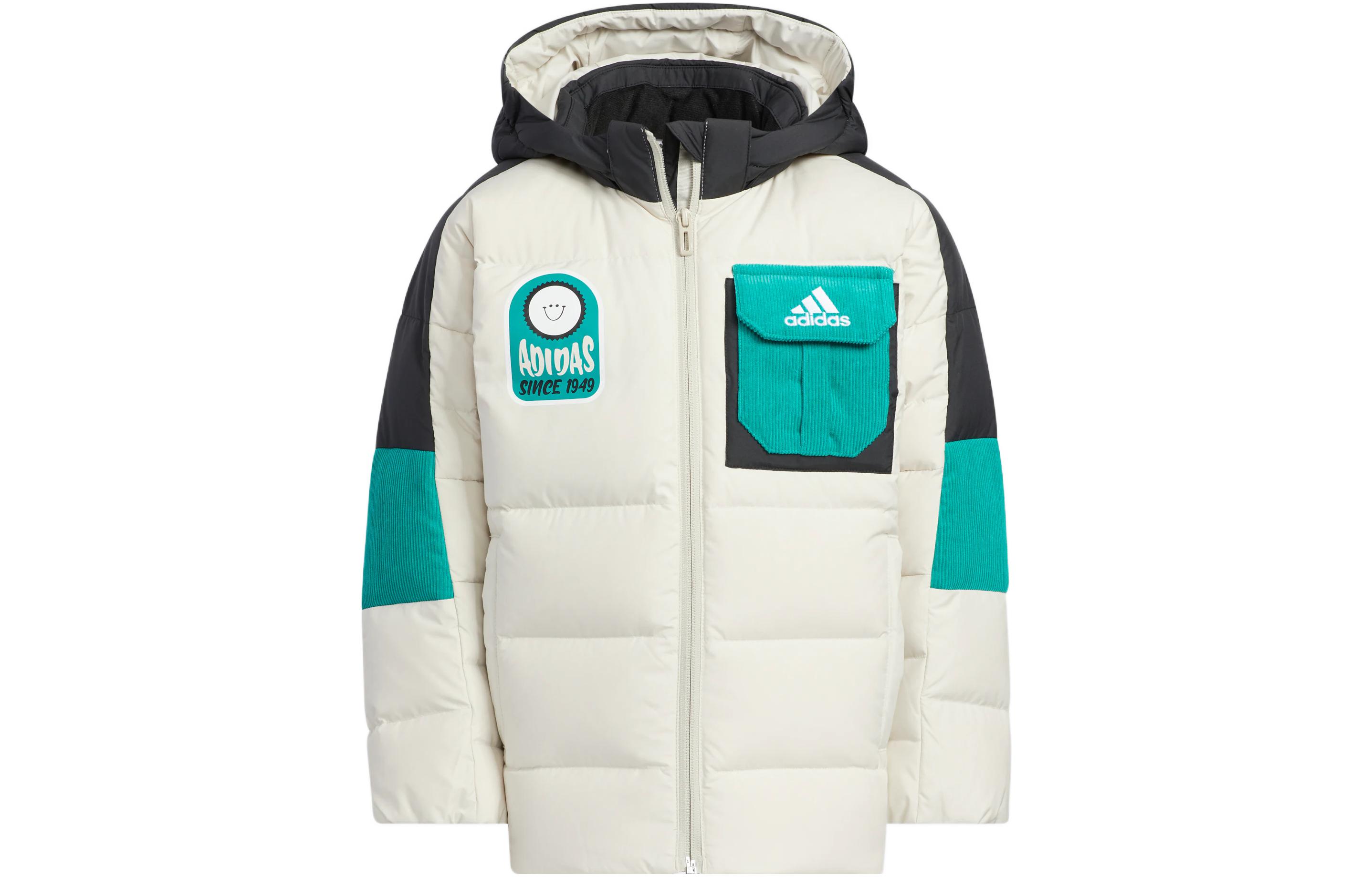 Детская куртка adidas (белая)