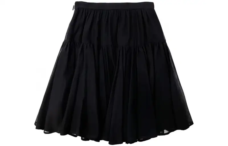 SAINT LAURENT SS23 Casual Short Skirts Women's Black