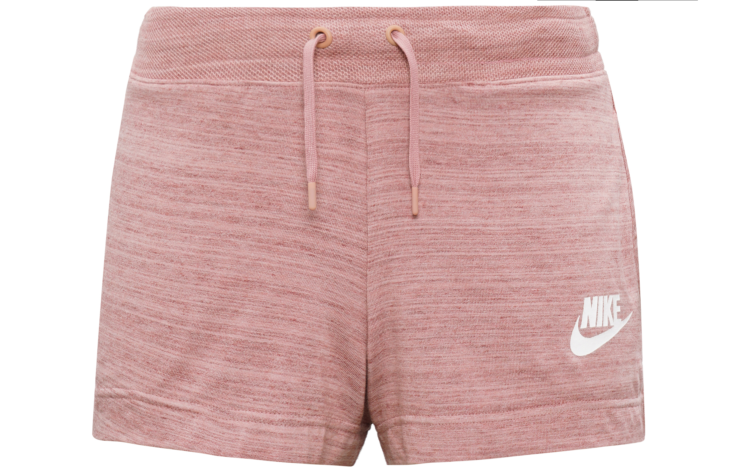 Nike Sports Shorts Women’s Pink Moderate Knitted Shorts