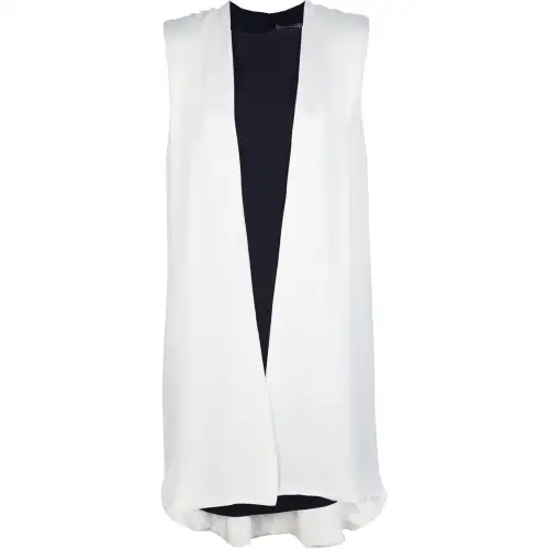 Balenciaga Monochrome Shift Mini Dress