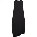 Loewe draped satin dress