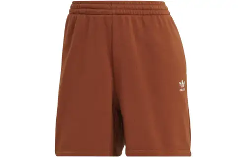 Adidas Originals Sports Shorts Women's Coffee Moderate Bermuda Shorts