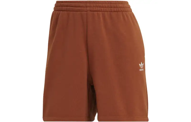 Adidas Originals Sports Shorts Women's Coffee Moderate Bermuda Shorts