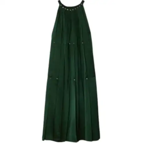 Burberry studded satin dress