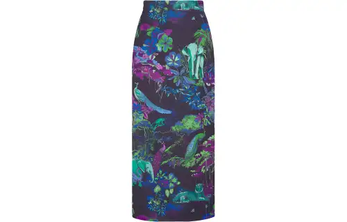 Christian DIOR All Over Patterned Skirt