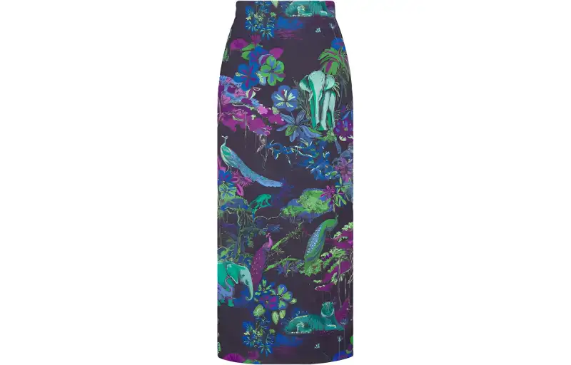 Christian DIOR All Over Patterned Skirt