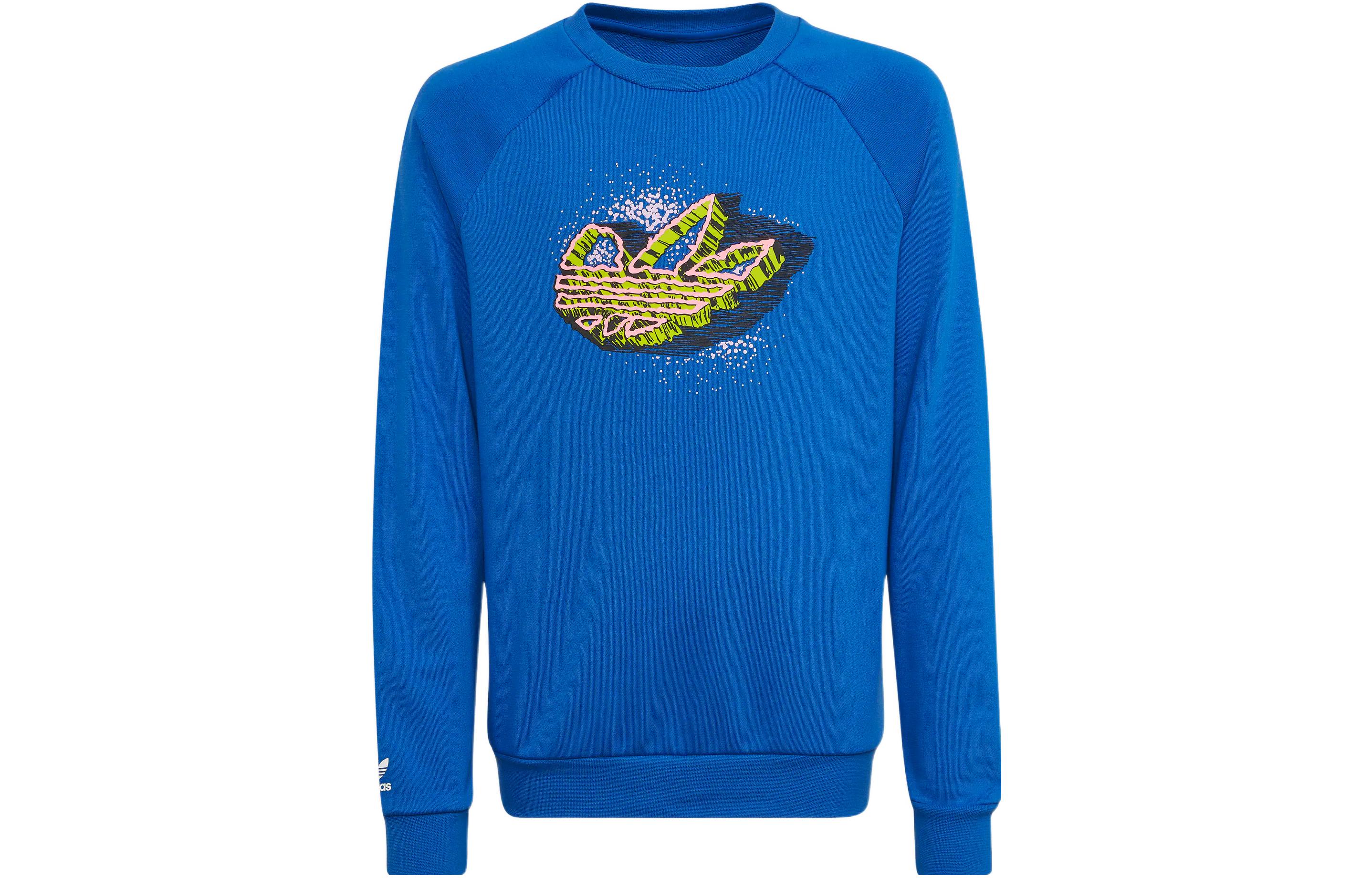 Мужское худи adidas originals Crew (синее)