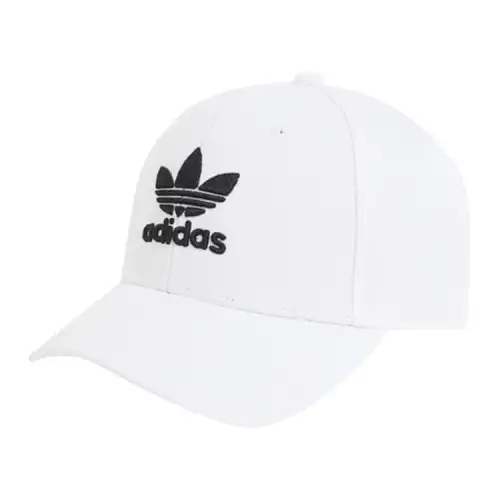 Adidas Originals Adicolor Cotton Baseball Caps Unisex White
