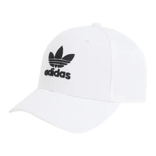 Adidas Originals Adicolor Cotton Baseball Caps Unisex White