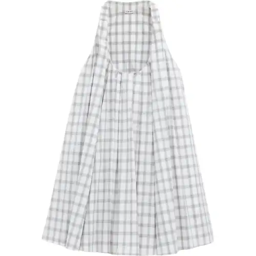LOEWE SS25 Sleeveless Dress Women's Gray