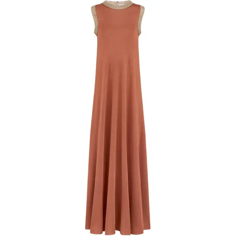 DIOR Sleeveless Dress Women's Pink