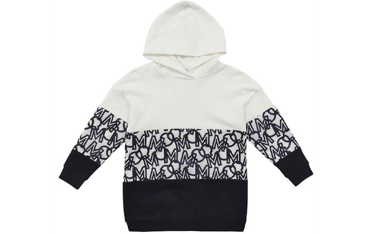 Мужское худи Moncler Moncler (сине-белое)