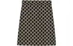 GUCCI Double G A-line Tweed Skirt
