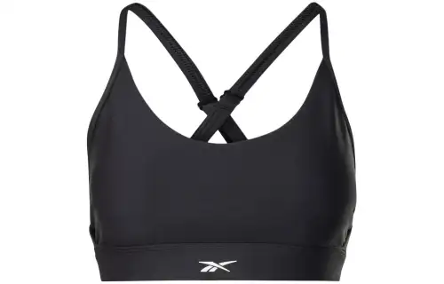 Reebok CYCLED Collection LUX STRAPPY SPORTS BRA Sports Underwear Women's Black