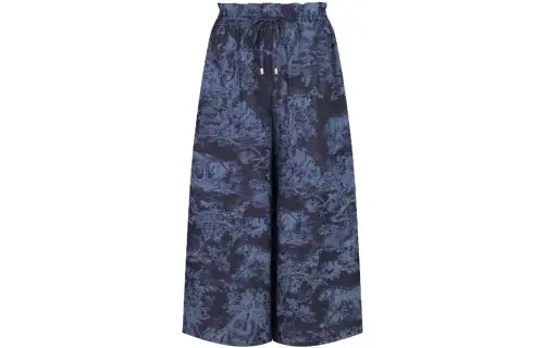 DIOR Casual Long Skirts Women's Blue Moderate Long Other