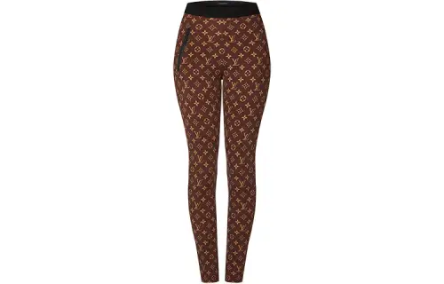 LOUIS VUITTON Sports Pants Women's Brown