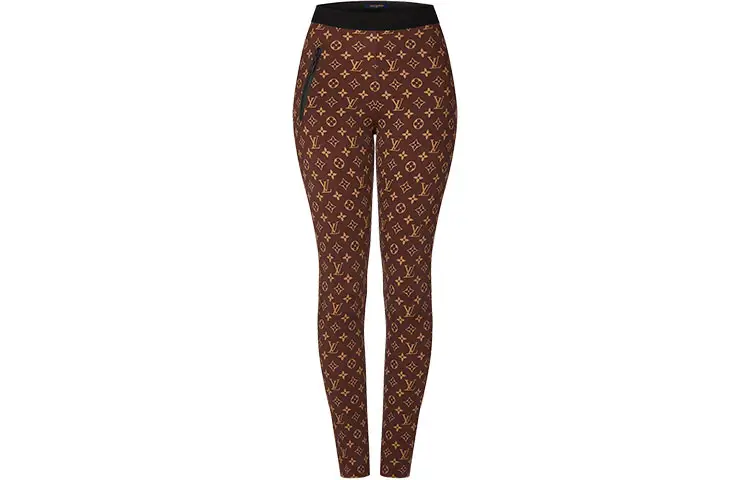 LOUIS VUITTON Sports Pants Women's Brown