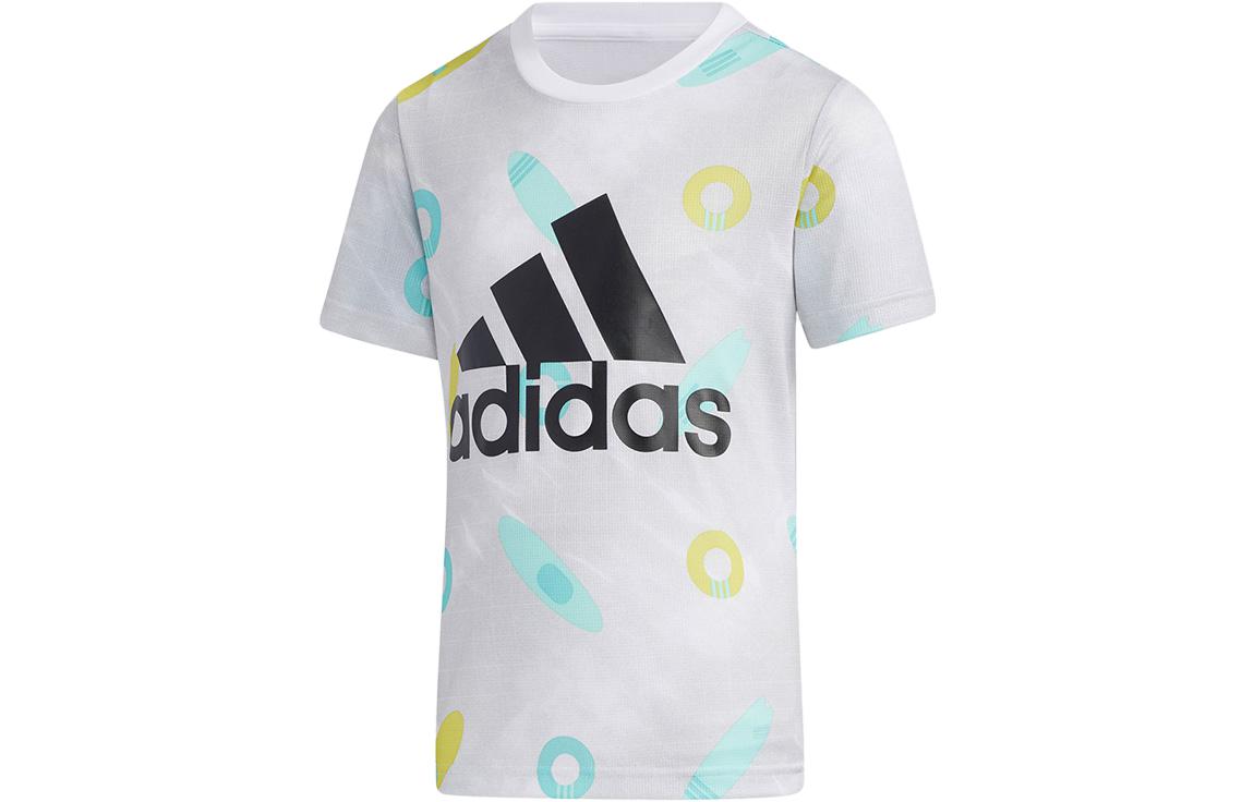 Футболка adidas Kids Logo (белая)