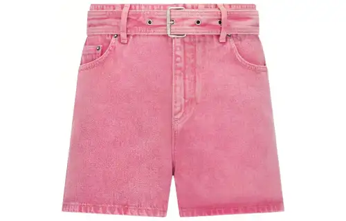DIOR Denim Shorts Women's Pink Moderate Other
